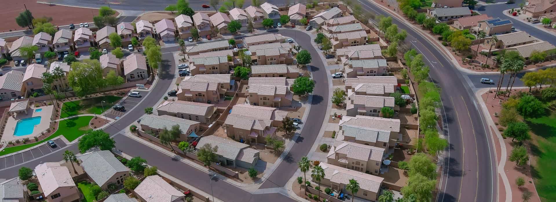 View of neighborhood in AZ